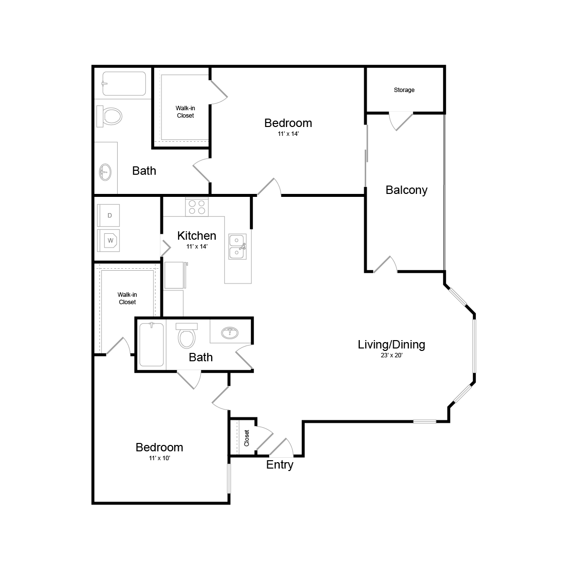 B3 2047 2047 floor plan