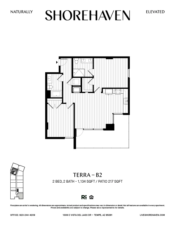 Terra - B2 2-434 2-434 floor plan