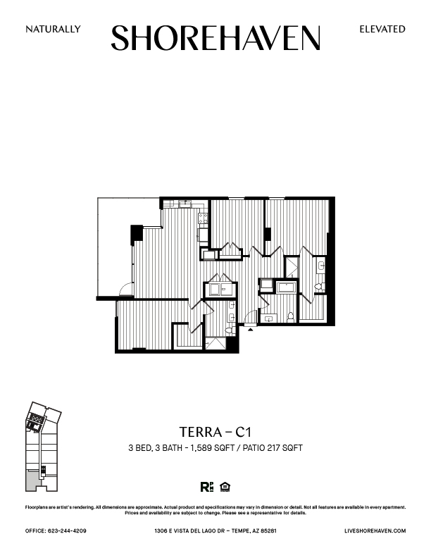 Terra - C1 2-1631 2-1631 floor plan