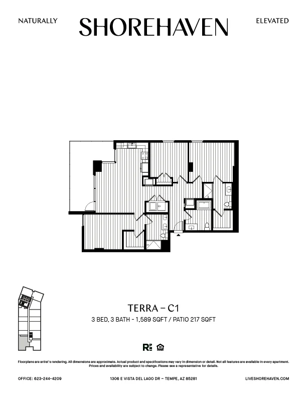 Terra - C1 2-1831 2-1831 floor plan