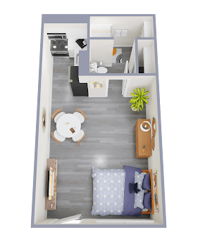 Studio 273 273 floor plan