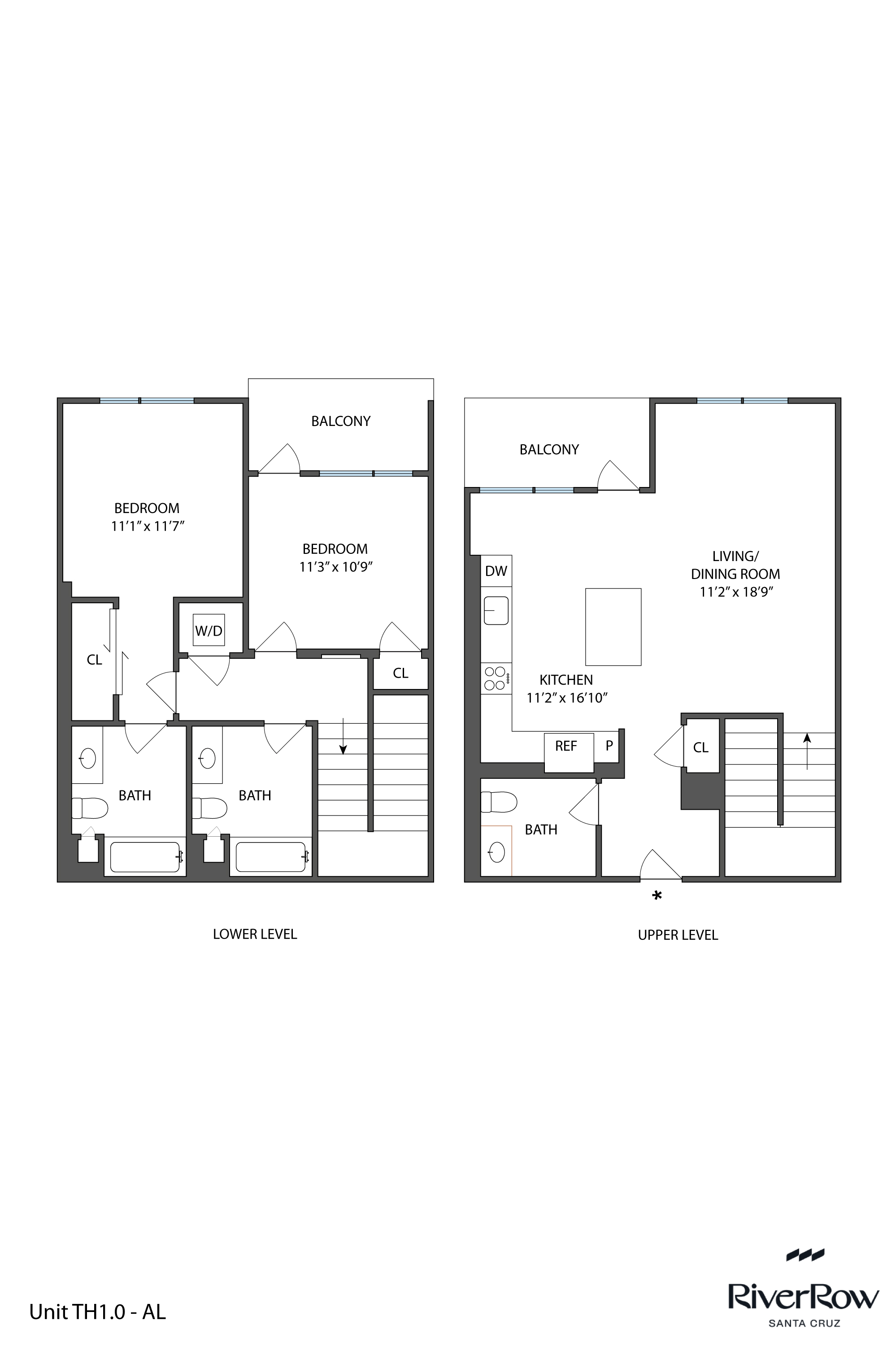 Townhome 717 717 floor plan
