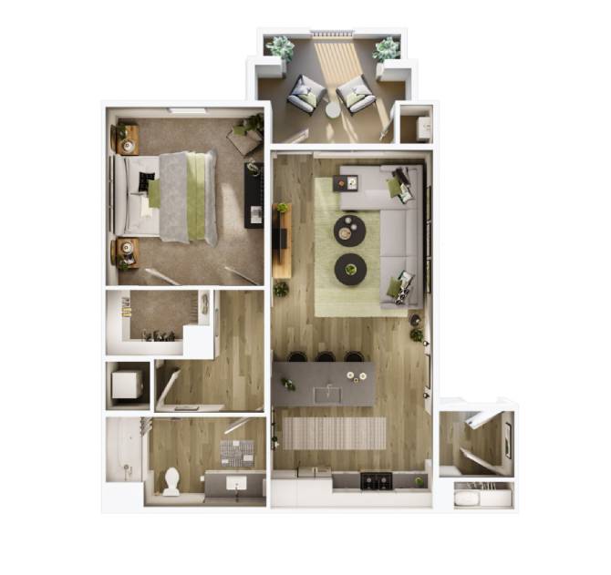 1A 0835 0835 floor plan