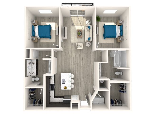 B2 - Partial 142 142 floor plan