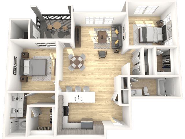 B3 3079 3079 floor plan