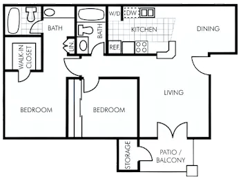 Salerno w/Fireplace 2118 2118 floor plan