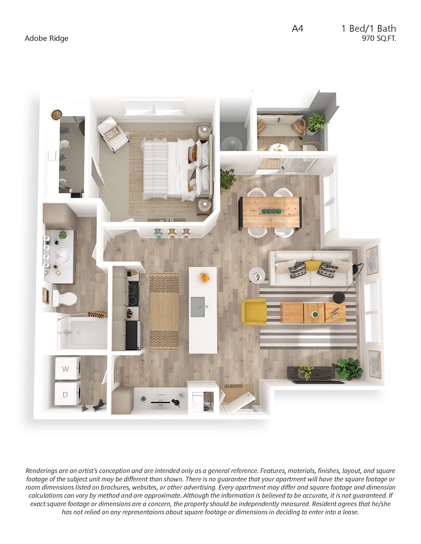 A4 1x1 12-1095 12-1095 floor plan