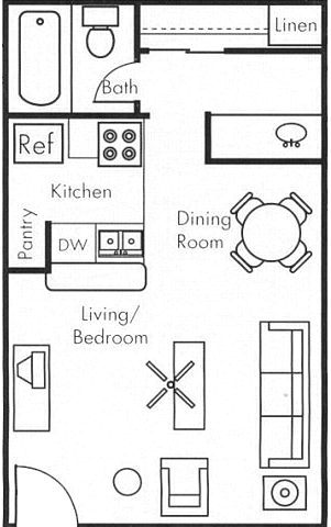 Studio 0154 0154 floor plan
