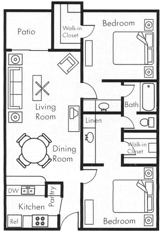 2x1 Large 0366 0366 floor plan