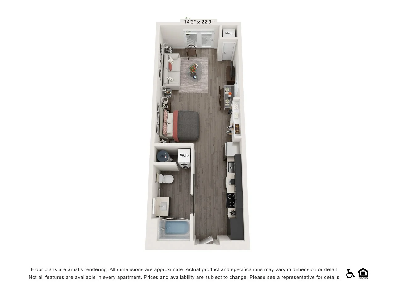 Studio 528 C115 C115 floor plan
