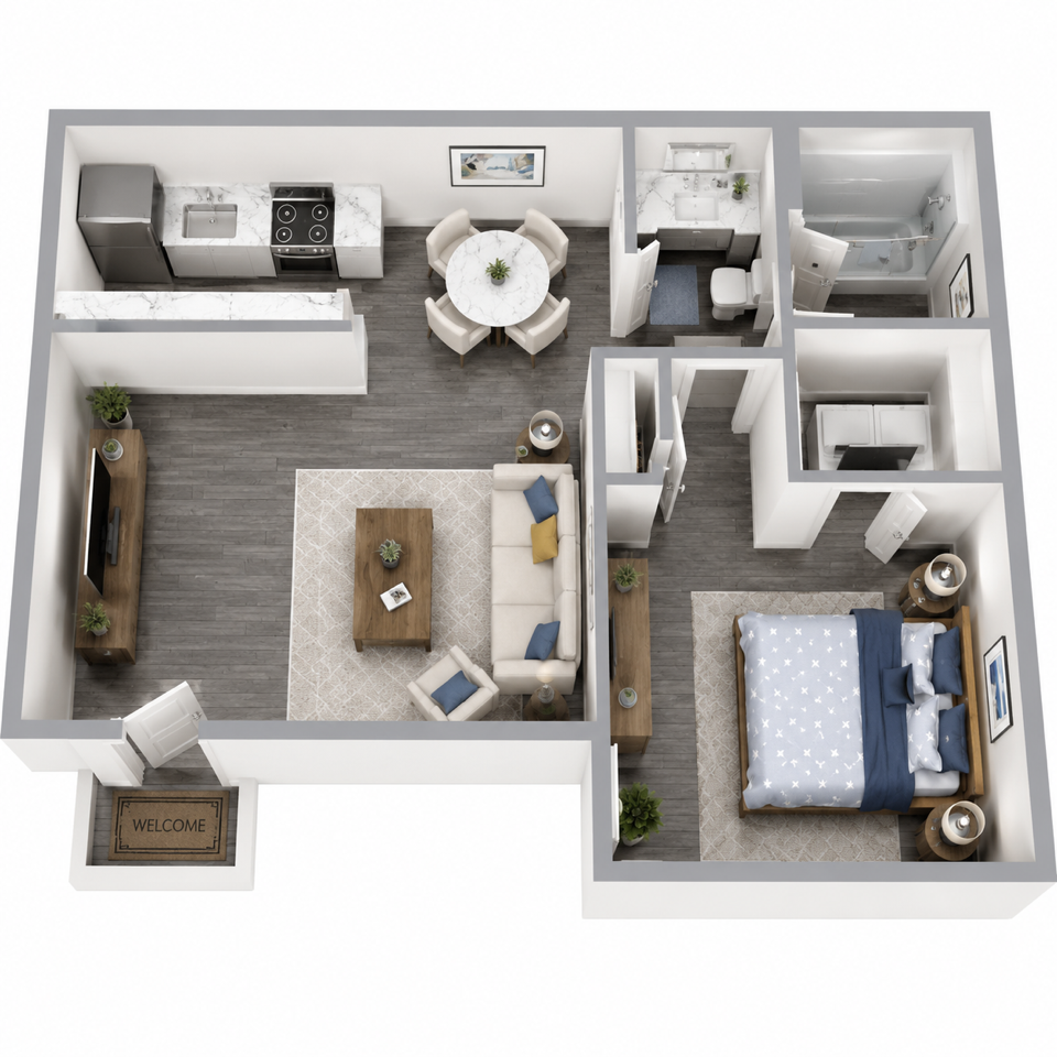 1/1 4325-10 4325-10 floor plan