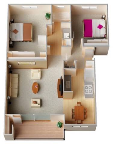 Unit 125 125 floor plan