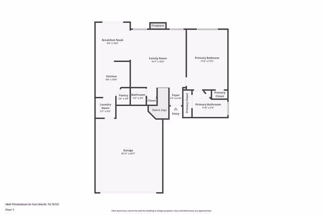 4844 Thistledown Dr Fort Worth, TX 76137 photo 2