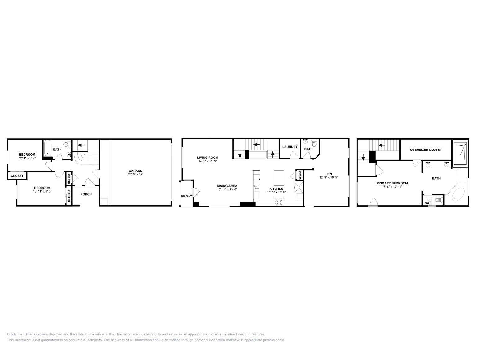 3 bd · 2.5 ba · 2,035 sqft floor plan