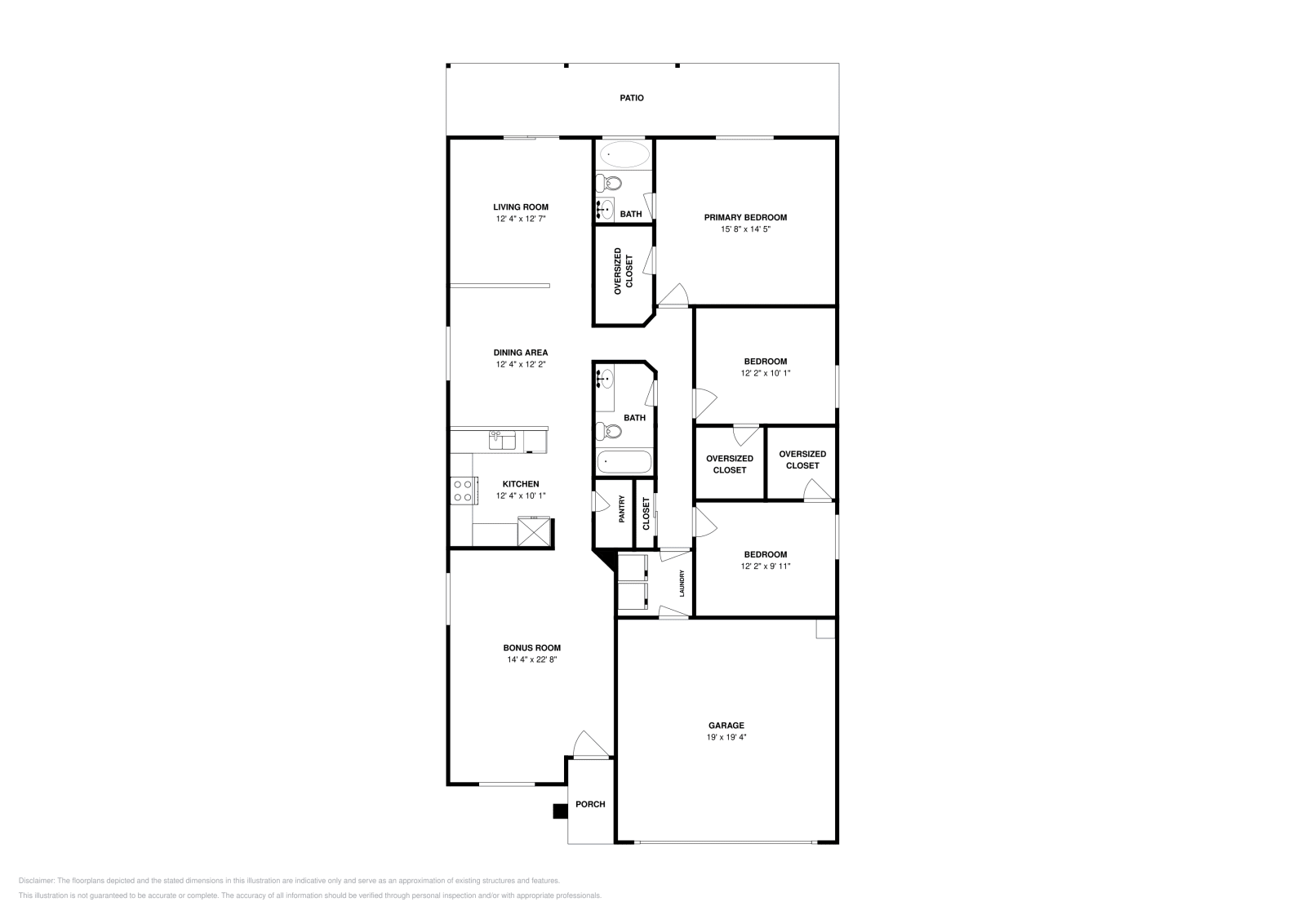 3 bd · 2 ba · 1,699 sqft floor plan