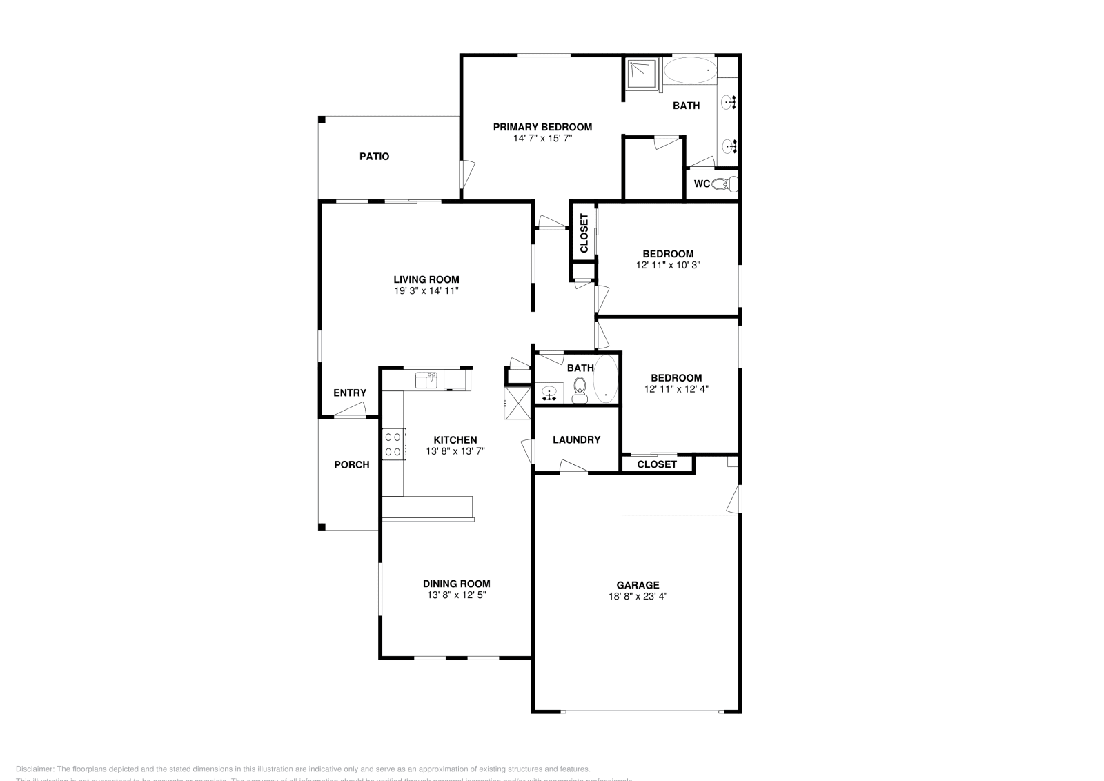 3 bd · 2 ba · 1,654 sqft floor plan