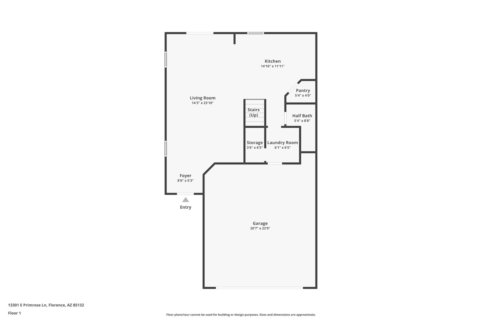 4 Beds • 2 Baths floor plan