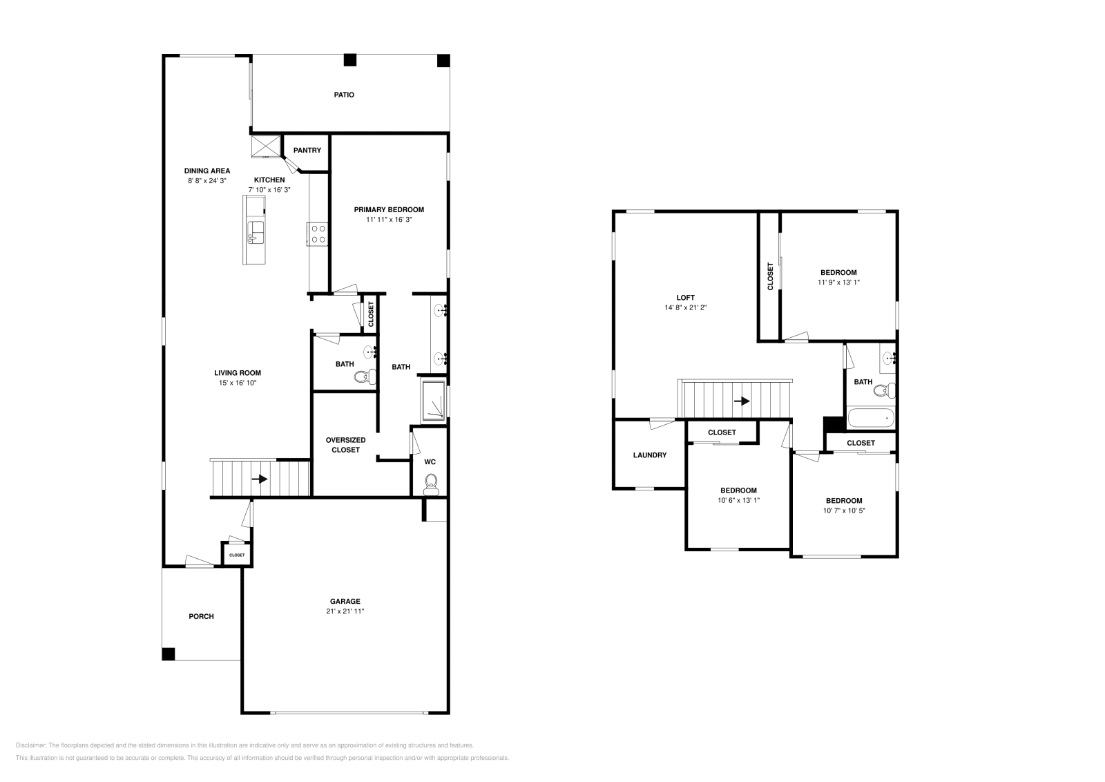 4 bd · 2.5 ba · 2,284 sqft floor plan