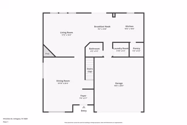 916 Gillon Drive, Arlington, TX 76001 photo 2