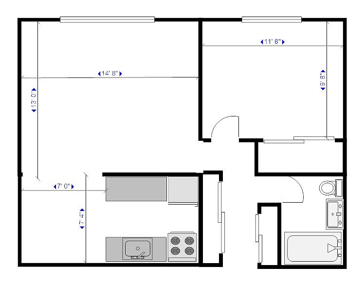 1BR/1BA Apartment on 2nd Ave. · Daly City photo 4